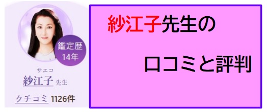 電話占いヴェルニ　紗江子